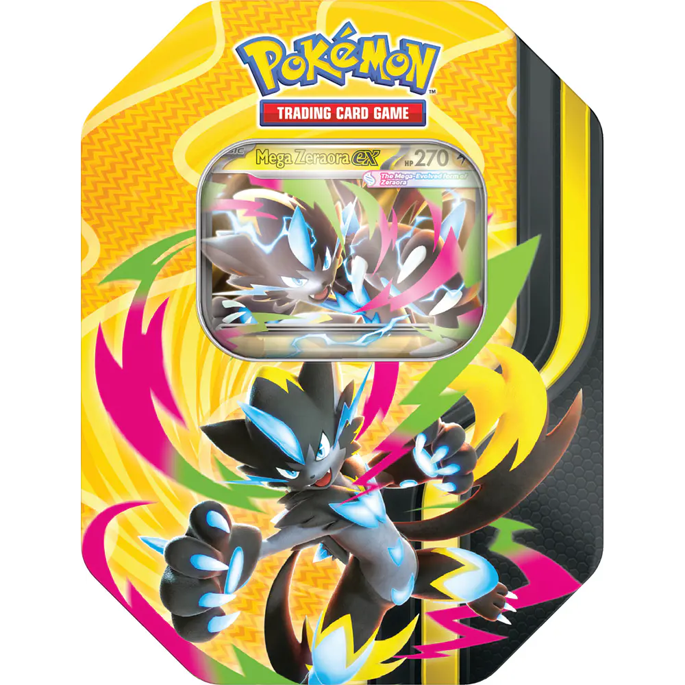 [Preventa 28/08/2026] Pokemon TCG Mega Forces Tin (Q3 2026) Inglés
