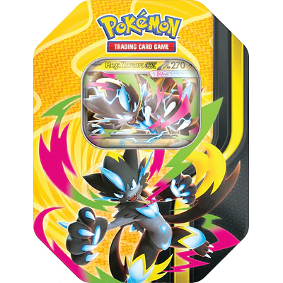 [Preventa 28/08/2026] Pokemon TCG Mega Forces Tin (Q3 2026) Inglés