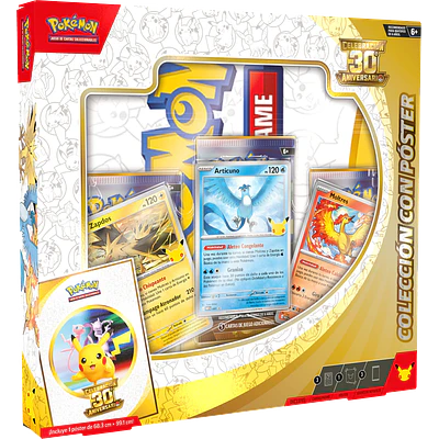 [Preventa 16/09/2026] Pokemon TCG 30th Celebration - Poster Collection Inglés