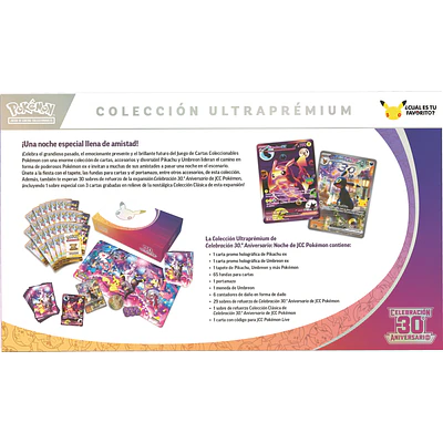 [Preventa 06/11/2026] ESPAÑOL Pokemon TCG 30th Celebration - Ultra Premium Collection Español