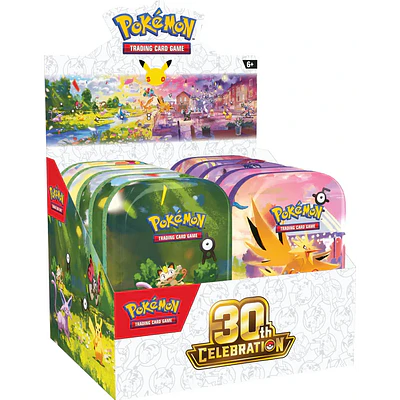 [Preventa 02/10/2026] Pokemon TCG 30th Celebration - Mini Tin Ingles - Display