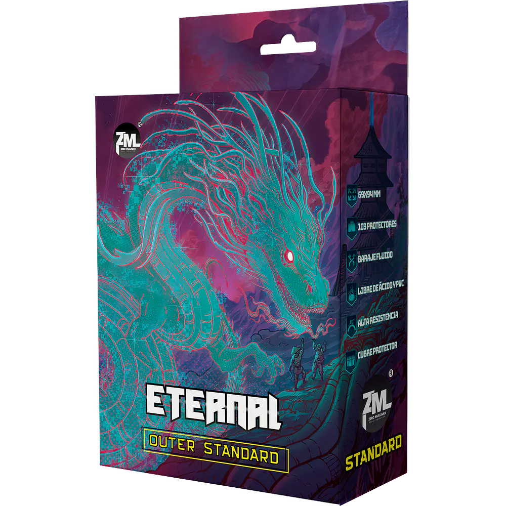 Zero Mulligan - Protector Standar Eternal OUTERSLEEVE (transparente)