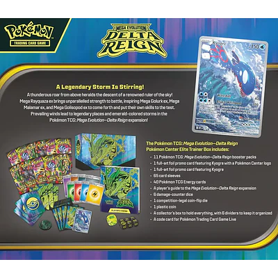 [Preventa 06/11/2026] Pokémon TCG Mega Evolution - Delta Reign - Elite Trainer Box Español