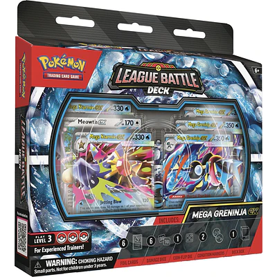 [Preventa 13/11/2026] Pokémon TCG Mega Greninja ex League Battle Deck (2026) Inglés