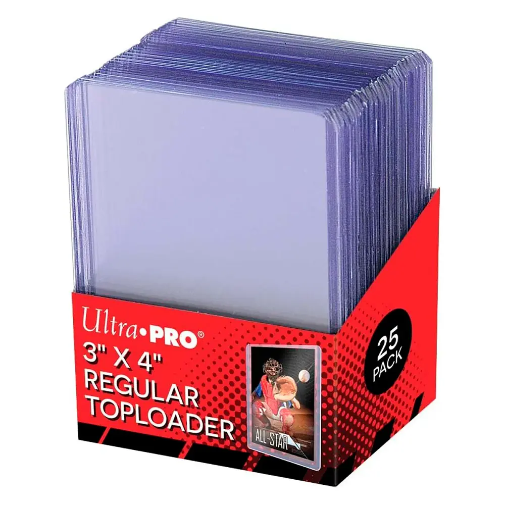 ULTRA PRO - CLEAR REGULAR TOPLOADER 3x4