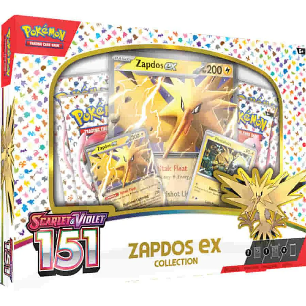 Pokémon TCG: Scarlet & Violet 151 Zapdos ex Inglés