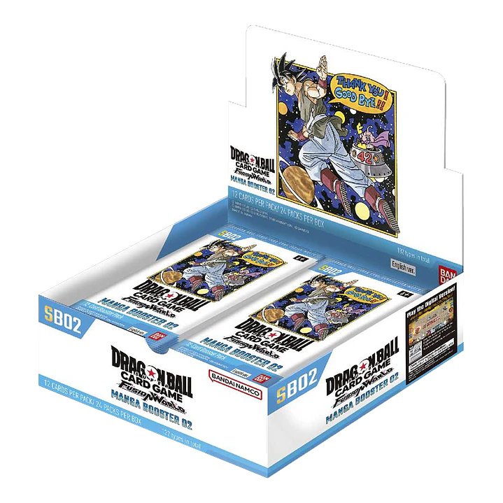 SB02 - Manga Booster 02 - Booster Display - Dragon Ball: Fus