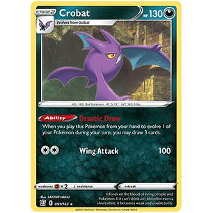 05091 Crobat - 091/163 - Holo Rare