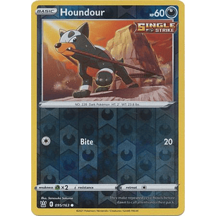 05095 Houndour - 095/163 - Common Reverse Holo