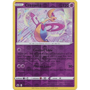 06064 Cresselia - 064/198 - Holo Rare Reverse Holo