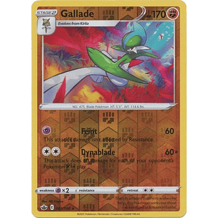 06081 Gallade - 081/198 - Rare Reverse Holo