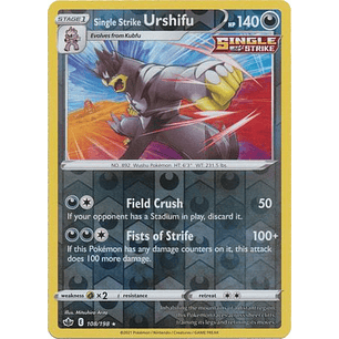 06108 Single Strike Urshifu - 108/198 - Holo Rare Reverse Holo