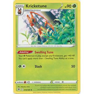 10010 Kricketune - 010/189 - Uncommon