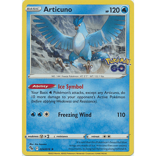 105024 Articuno - 024/078 - Holo Rare