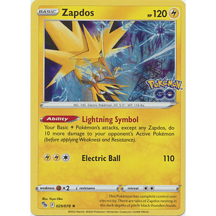 105029 Zapdos - 029/078 - Holo Rare