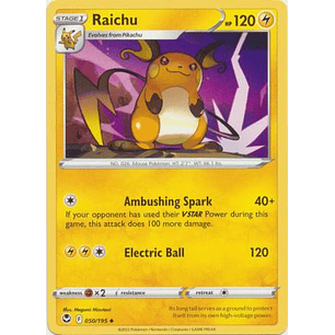 12050 Raichu - 050/195 - Uncommon