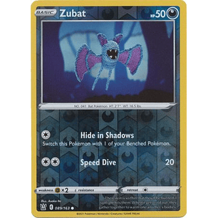 05089 Zubat - 089/163 - Common Reverse Holo