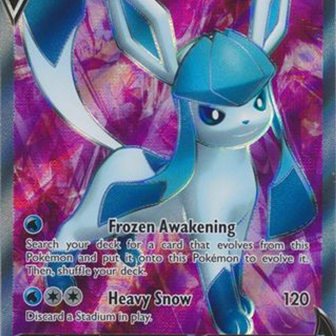 Glaceon V - 174/203 - Full Art Ultra Rare 1