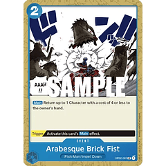 002067 OP02-067 Arabesque Brick Fist