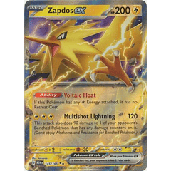 16145 Zapdos ex - 145/165 - Ultra Rare