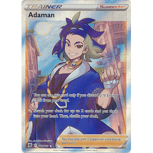13181 Adaman - 181/189 - Full Art Ultra Rare