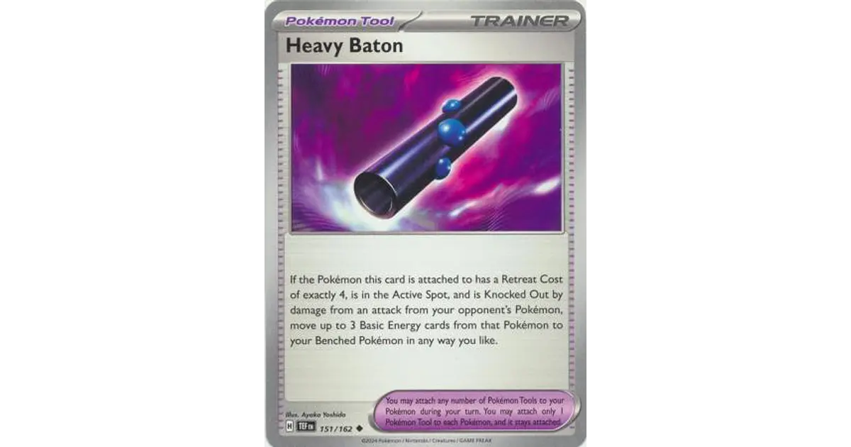 17151 PLAY SET: Heavy Baton - 151/162 - Uncommon