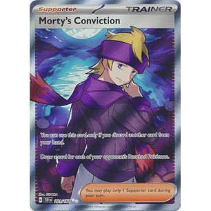 11201 Morty's Conviction - 201/162 - Full Art Secret Rare