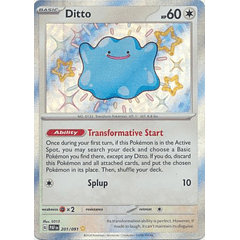 Ditto - 201/091 - Shiny Rare