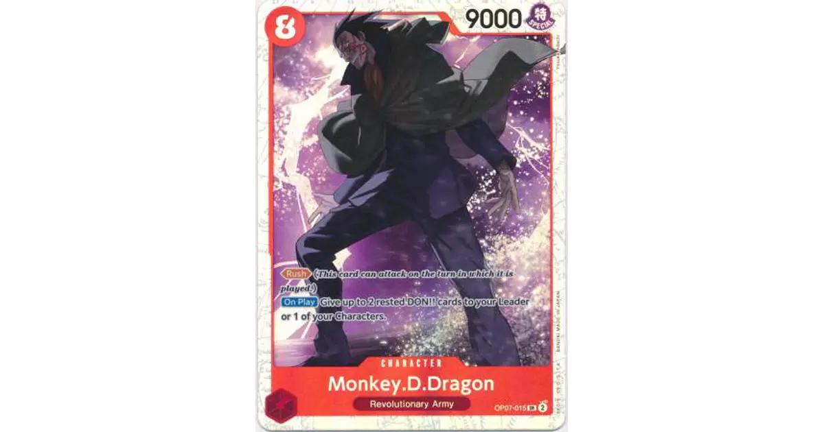 007015 OP07-015 Monkey.D.Dragon
