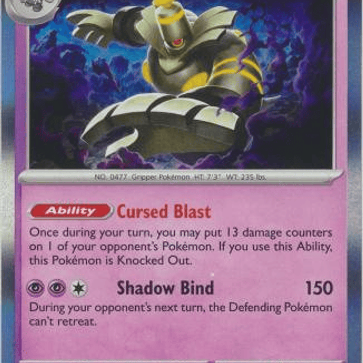 185020 Dusknoir - 020/064 - Holo Rare 1