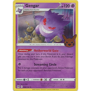 11066 Gengar - 066/196 - Holo Rare