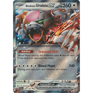 18141 Bloodmoon Ursaluna ex - 141/167 - Ultra Rare