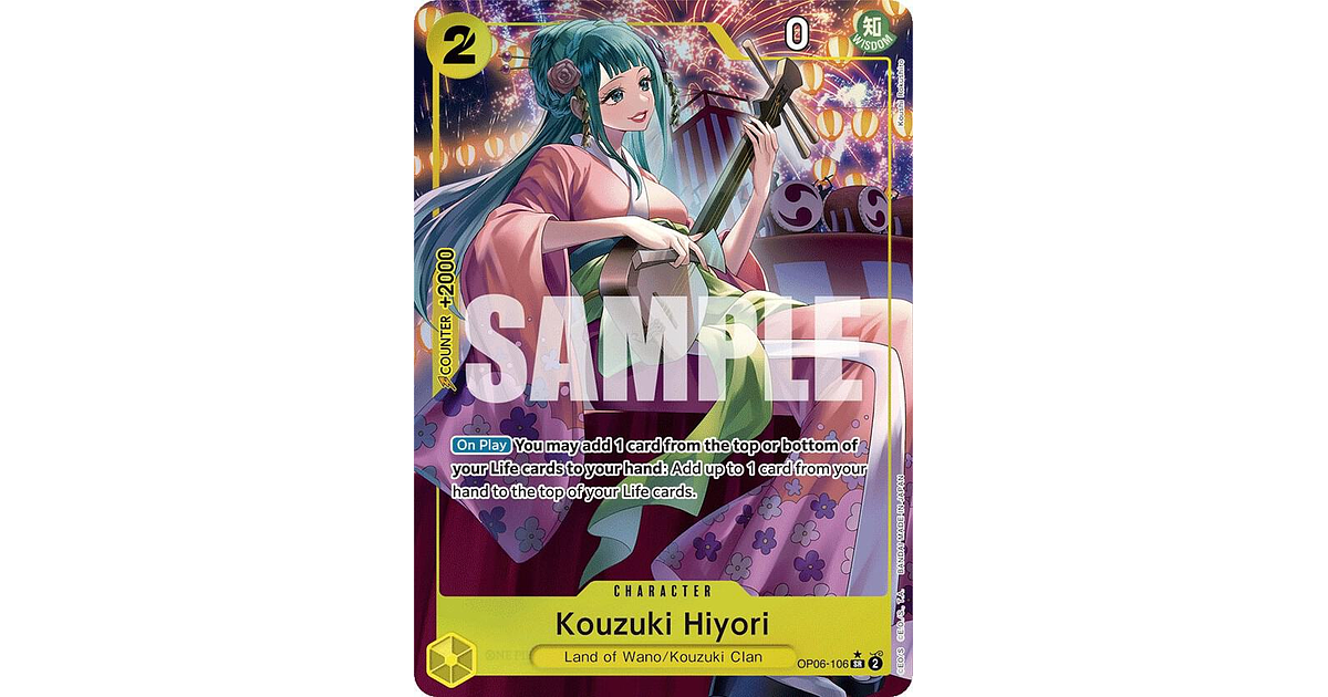 006106 OP06-106 Kouzuki Hiyori (Alternate Art)