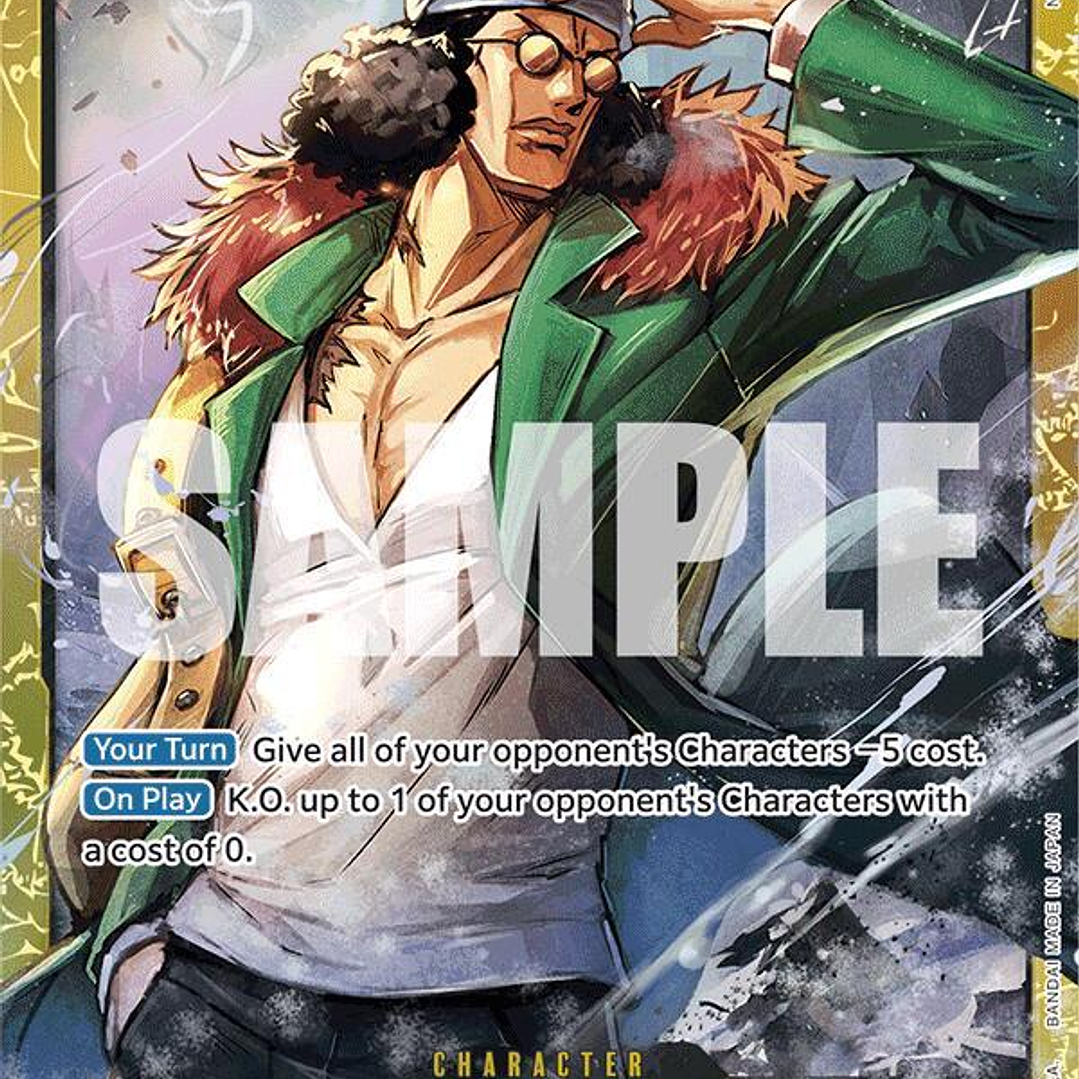 009121 OP02-121 Kuzan (Reprint) 1