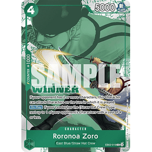 0105019 EB02-019 Roronoa Zoro (Winner Pack)