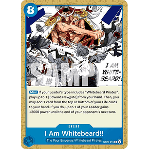 1022015 ST22-015 I Am Whitebeard!!