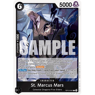013091 OP13-091 St. Marcus Mars