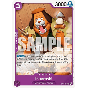 013061 OP13-061 Inuarashi