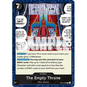 013099 OP13-099 The Empty Throne
