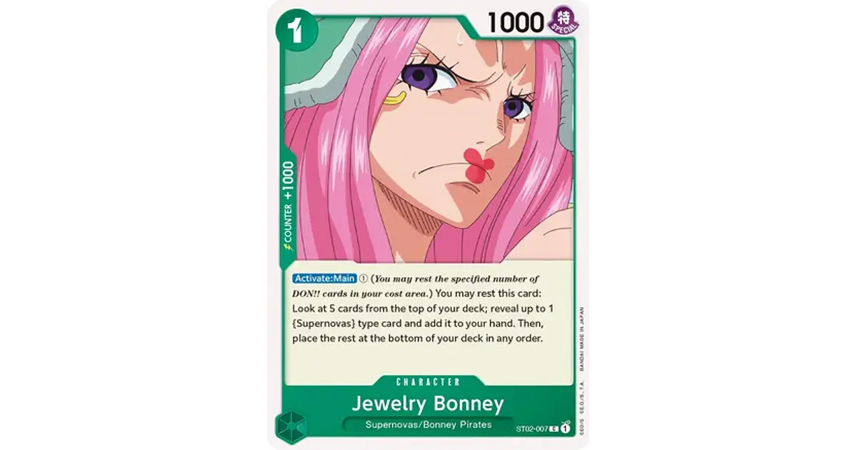 1002007 ST02007 Jewelry Bonney