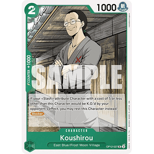 012027 OP12-027 Koushirou