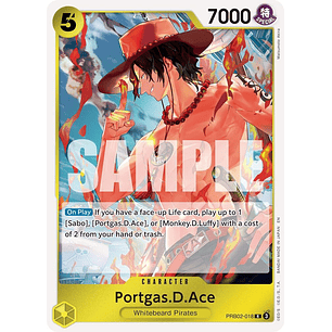 0125018 PRB02-018 Portgas.D.Ace