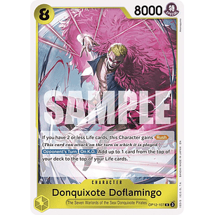 012107 OP12-107 Donquixote Doflamingo