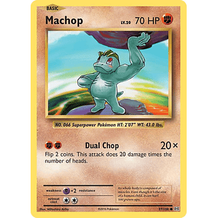 Machop - 57/108 - Evolutions - Reverse Holofoil