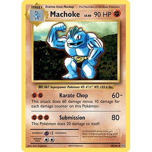 Machoke - 58/108 - Evolutions - Reverse Holofoil
