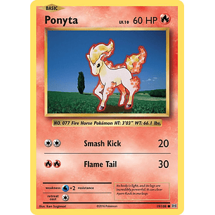 Ponyta - 19/108 - Evolutions - Reverse Holofoil
