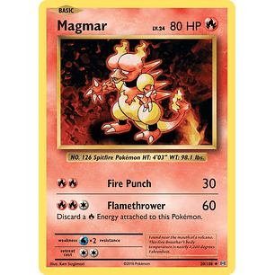 Magmar - 20/108 - Evolutions - Reverse Holofoil