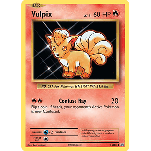 Vulpix - 14/108 - Evolutions - Reverse Holofoil