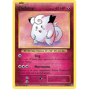 Clefairy - 63/108 - Evolutions - Reverse Holofoil
