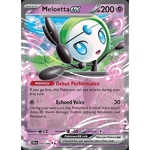 Meloetta ex - 044/086 - Black Bolt